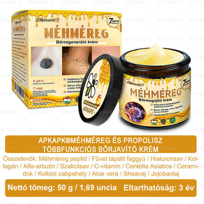 🍯 𝖠𝖯𝖪𝖠𝖯𝖪® Méhméreg Bőr Helyreállító Krém 🔥 Magyar fejlesztés, magyarországi gyártás és szállítás