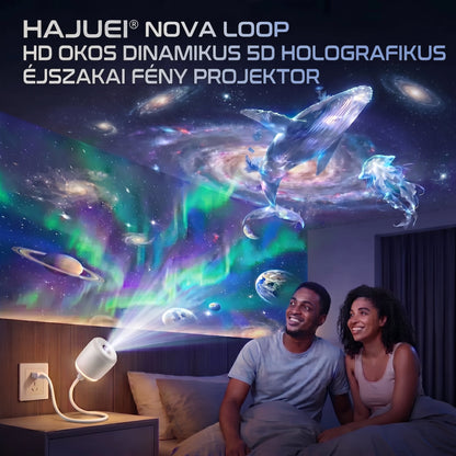 HAJUEI® Éjjeli lámpa projektorral🌋🌋