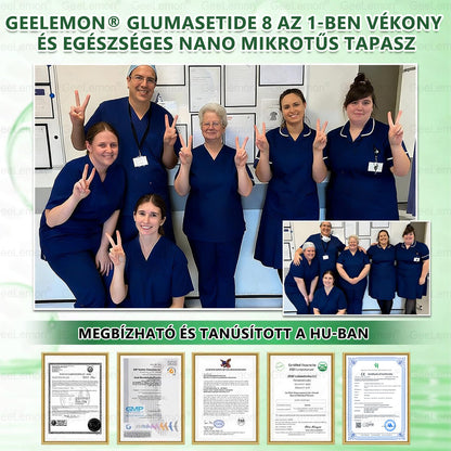 Ajánlott a Semmelweis Kórház által · 👩‍⚕️👩‍⚕️ 𝐆𝐞𝑒𝐿𝑒𝐦𝐨𝐧® Glumasetide 8 az 1-ben Karcsú és Egészséges Nano Mikrotűs Tapasz 🇭🇺