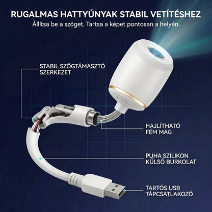HAJUEI® Éjjeli lámpa projektorral🌋🌋