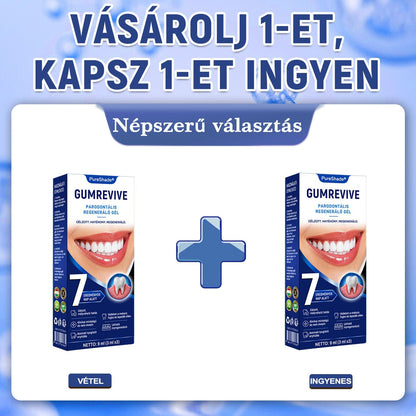 PureShade® ✨ GumRevive Ínyregeneráló Gél – Az egészségesebb ínyért és magabiztosabb mosolyért 👍