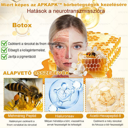 🍯 𝖠𝖯𝖪𝖠𝖯𝖪® Méhméreg Bőr Helyreállító Krém 🔥 Magyar fejlesztés, magyarországi gyártás és szállítás