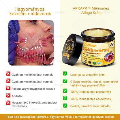 🐝🐝🐝APKAPK® Méhméreg Átfogó Krém🔥 Magyar fejlesztés, magyarországi gyártás és szállítás