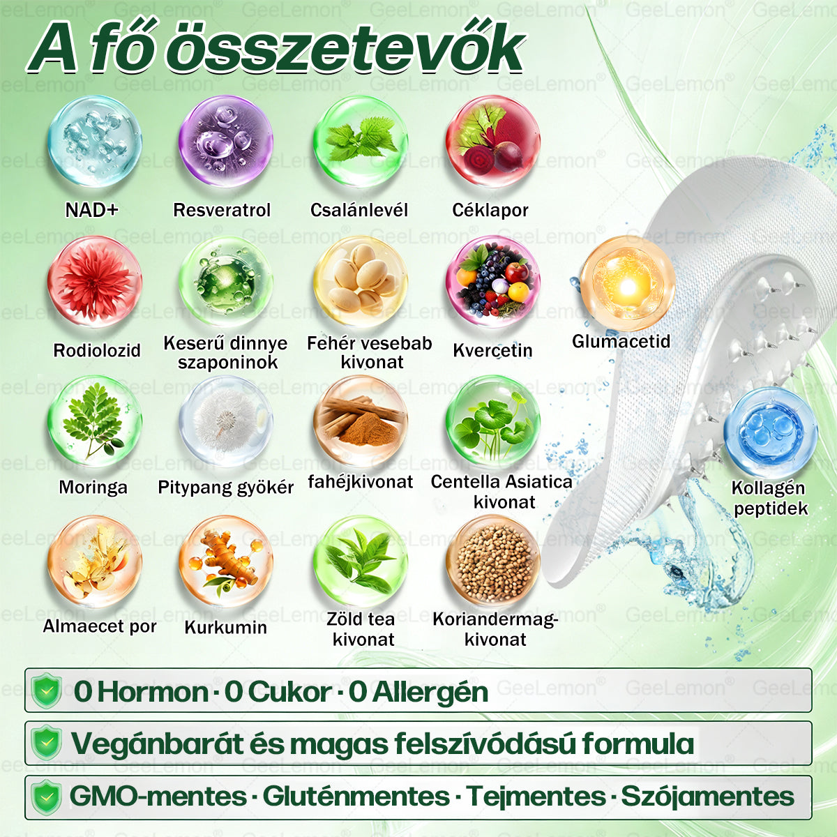 Ajánlott a Semmelweis Kórház által · 👩‍⚕️👩‍⚕️ 𝐆𝐞𝑒𝐿𝑒𝐦𝐨𝐧® Glumasetide 8 az 1-ben Karcsú és Egészséges Nano Mikrotűs Tapasz 🇭🇺