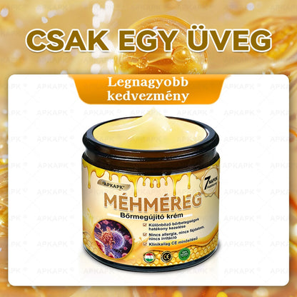 🍯 𝖠𝖯𝖪𝖠𝖯𝖪® Méhméreg Bőr Helyreállító Krém 🔥 Magyar fejlesztés, magyarországi gyártás és szállítás