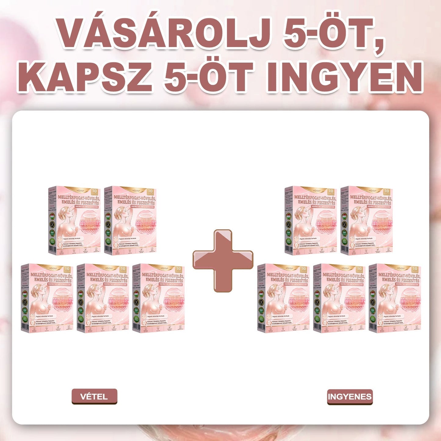 ❤️❤️❤️HISKIN® MELLEMELŐ ÉS FESZESÍTŐ MIKROTŰS TAPASZOK