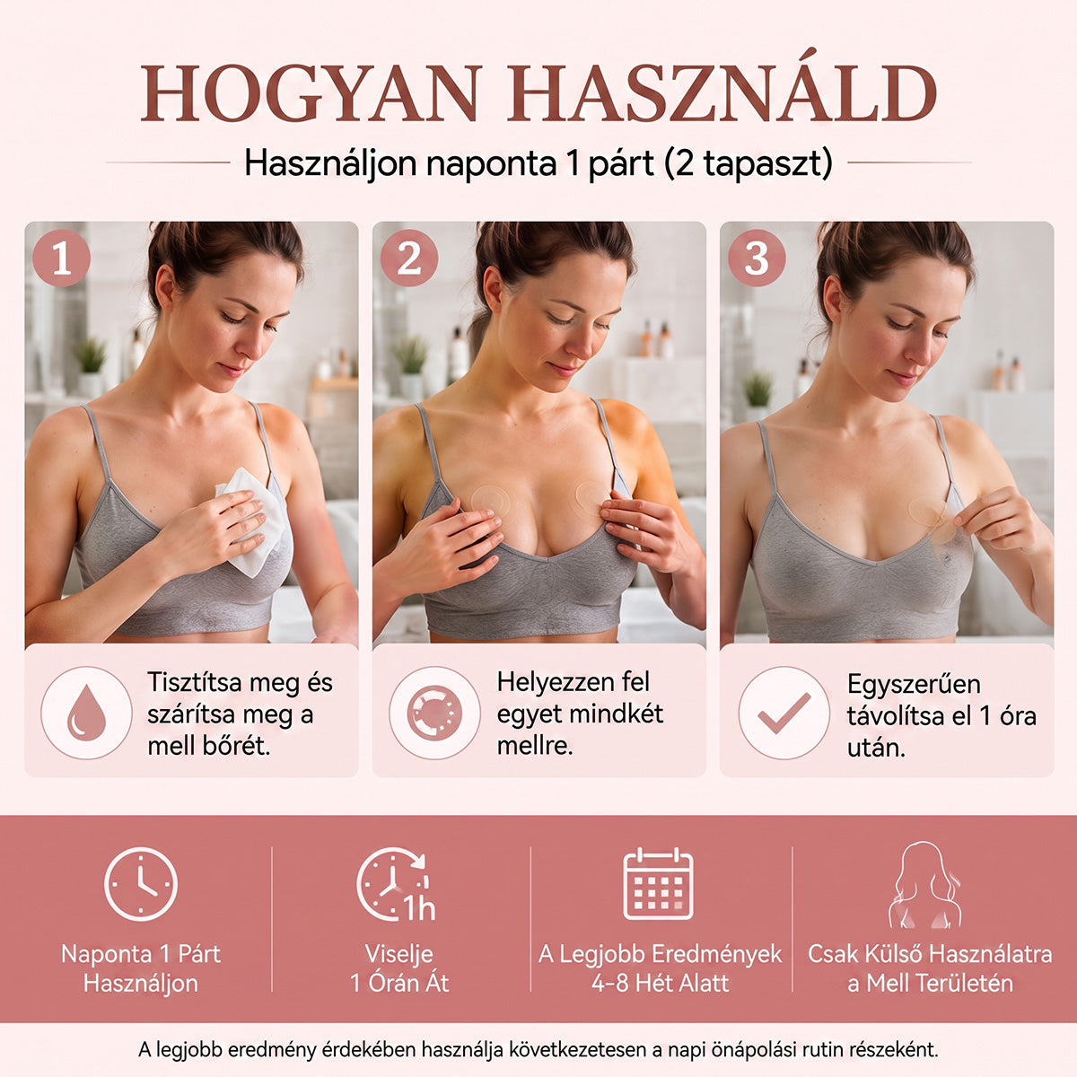 ❤️❤️❤️HISKIN® MELLEMELŐ ÉS FESZESÍTŐ MIKROTŰS TAPASZOK